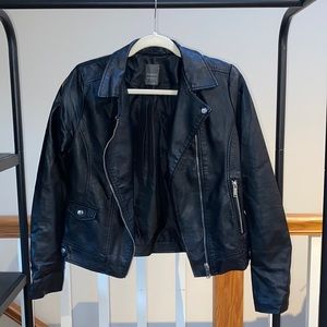 Primark Faux Leather Jacket (size 4)
